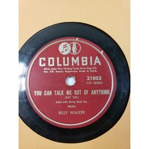 Billy Walker: Back Street Affair / You Can Talk Me Out Of Anything 78 V+/V+ D3